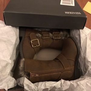 Kenneth Cole Fur Boots